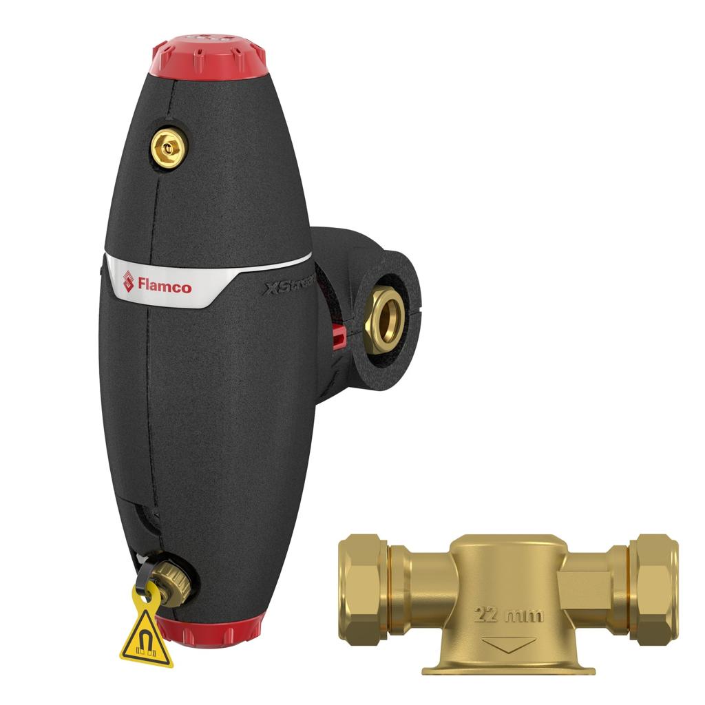 Сепаратор воздуха и грязи Flamco XStream Vent-Clean 1" (11082 Flamco)