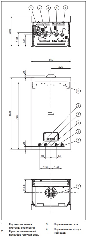 Котел газовый настенный Protherm Пантера 25 KTO (0010015242 Protherm) — фото 3