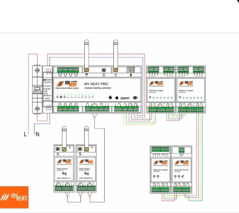 Адаптер цифровой шины для контроллера MyHeat Pro (6309 MyHeat) — фото 2