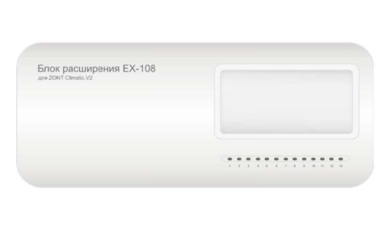 Блок расширения EX-108 для Climatic.V2 (ML00007406 ZONT)