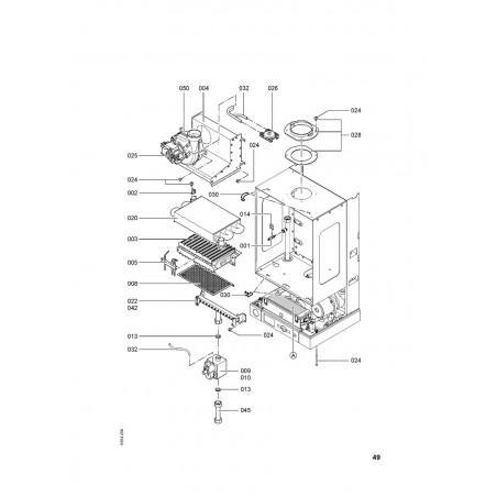 Котел газовый настенный Viessmann Vitopend 100 34 кВт (7571698 A1JB012, Viessmann) — фото 3