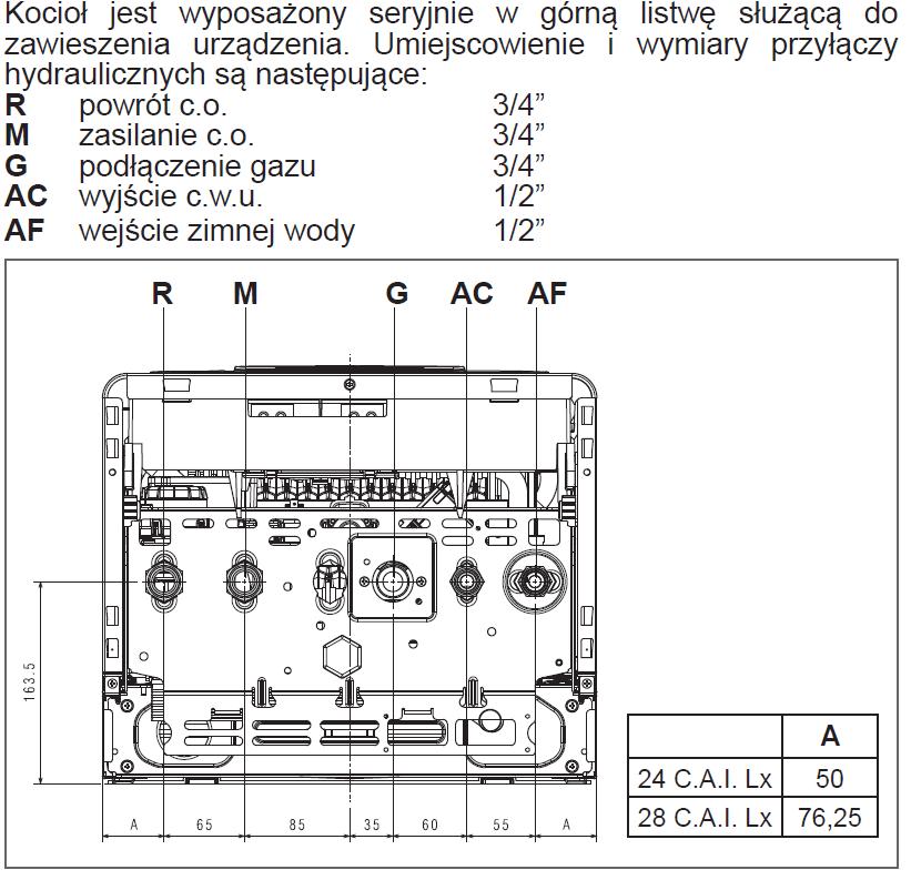 Котел газовый настенный Federica Bugatti 24 VARME одноконтурный, Чёрный(G24B3 Federica Bugatti) — фото 2
